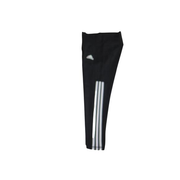 Adidas Women's Performance Leggings - Black with Stripes - Picture 4 of 6
